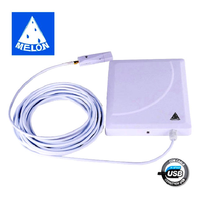 ADAPTADOR USB WIFI ANTENA EXTERIOR N918 36DBI REALTEK 8188RU MELON RTL8188RU 36DB