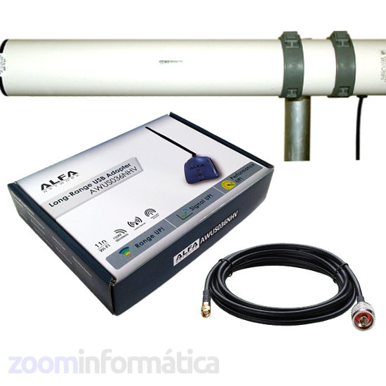 ALFA NETWORK AWUS036NHV yagi 19dbi