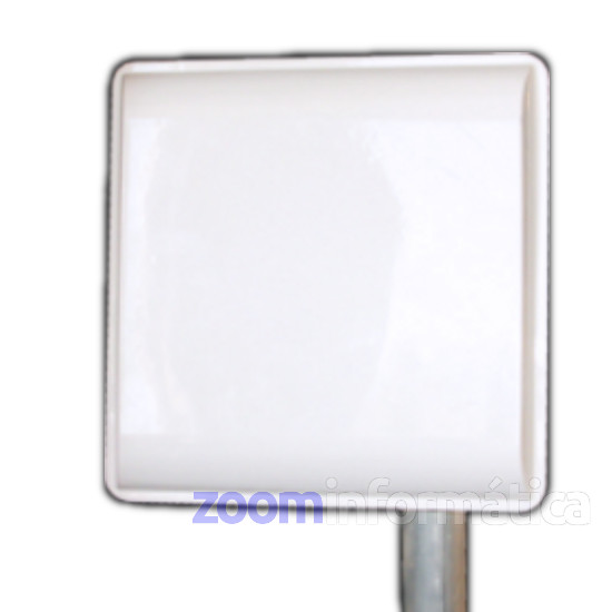 Antena WiFi Panel 20dBI Exterior Largo alcance Pigtail Conector N Reacondicionada