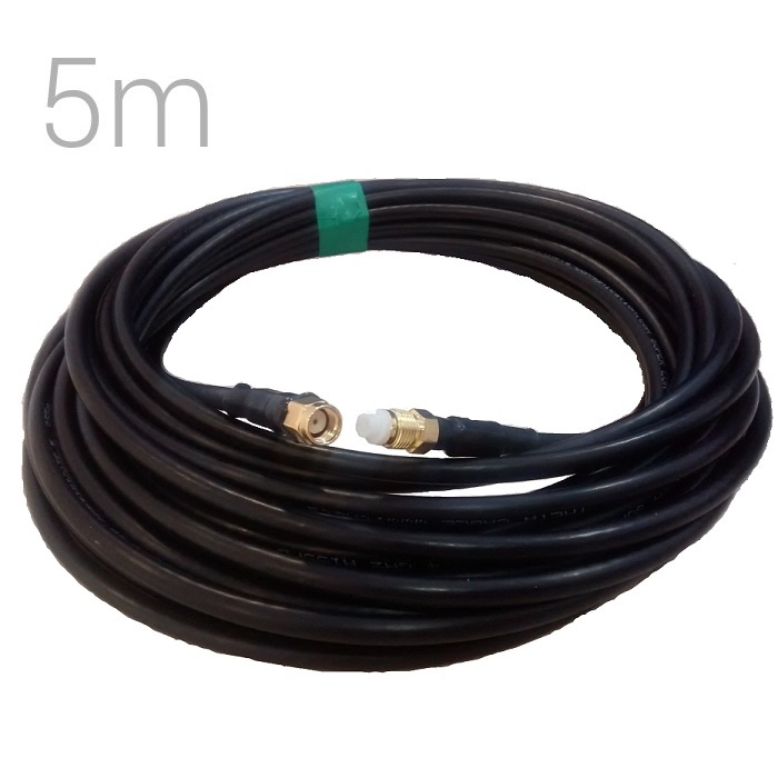 Cable Pigtail RP SMA Hembra a FME Hembra 5 metros