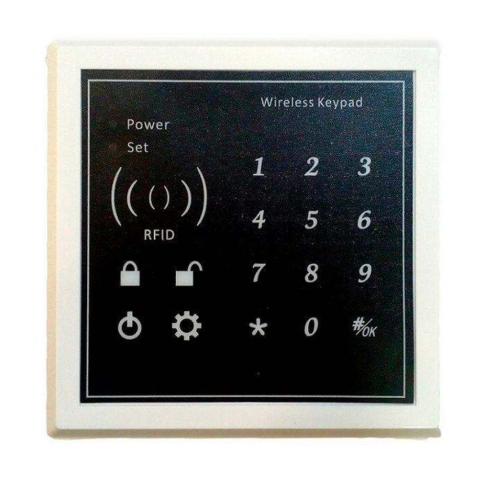 Teclado alarma adicional Tactil Armado Desarmado WPK101