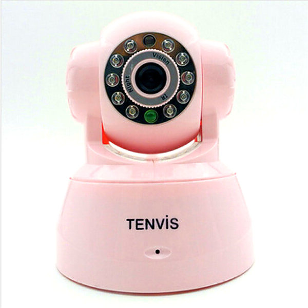 CAMARA IP TENVIS WIFI PARA PC ROSA ANDROID SMARTPHONE 3818W WEBCAM CAMERA BEBE