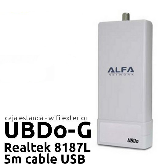 UBDo-G WIFI USB PUNTO ACCESO EXTERIOR ALFA NETWORKS CPE