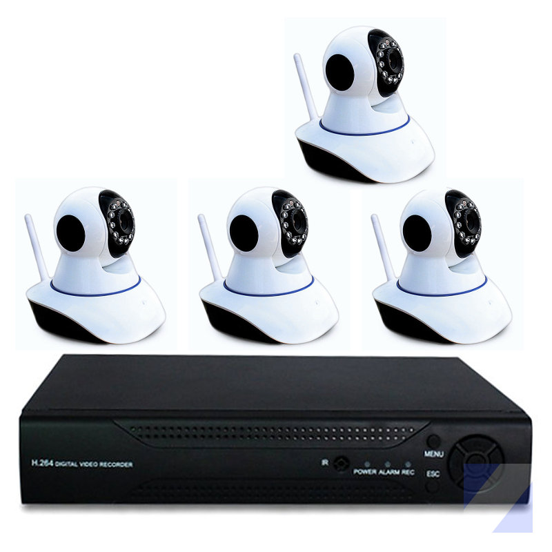 Wanscam Grabador NVR HL0161 4 Camaras IP HW0041