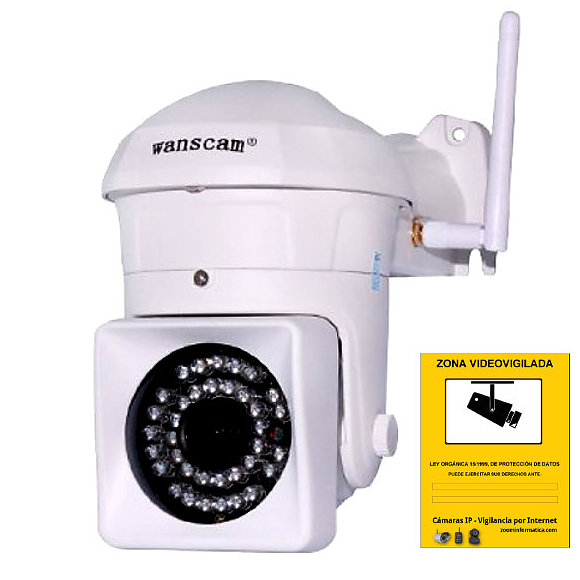 Wanscam HW0023 Camara de seguridad IP WiFi exterio fija alta resolucion