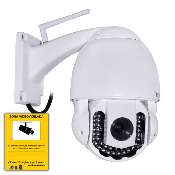 Wanscam HW0025 Camara de seguridad IP exterior motorizada Metalica Zoom Optico 3x