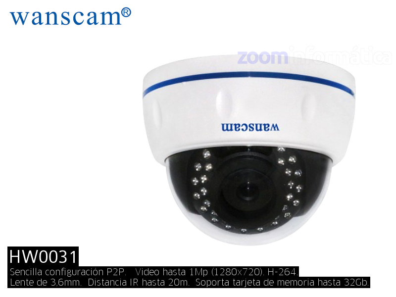 Wanscam HW0035 Video Portero IP inalambrico con vision desde movil