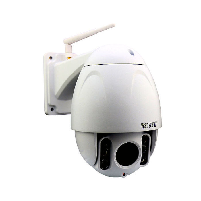 Camara IP Wanscam exterior motorizada reacondicionada HW0045 Full-HD 80 metros vision nocturna