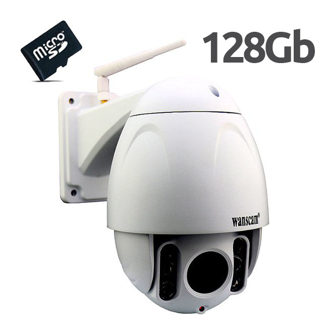 Wanscam HW0045 Camara de seguridad IP exterior motorizada Full HD memoria interna 128Gb