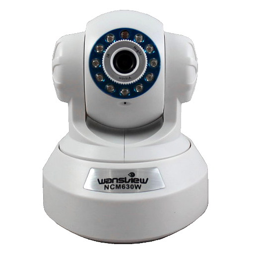 Wansview NCM630W W Camara IP WiFi Ranura Memoria Micro SD Interior Motorizada Blanca HD 720p